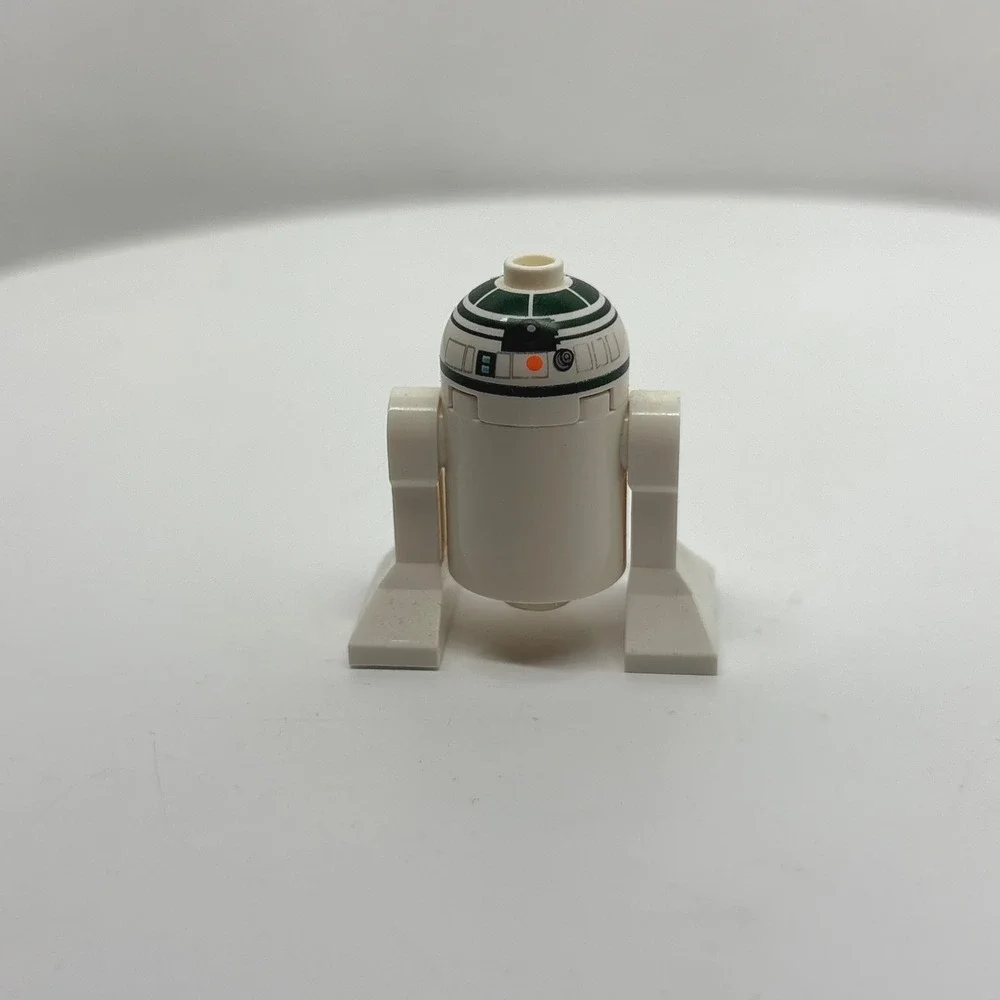 LEGO Star Wars Minifigure Astromech Droid White with Dark Green Dome Blank Body